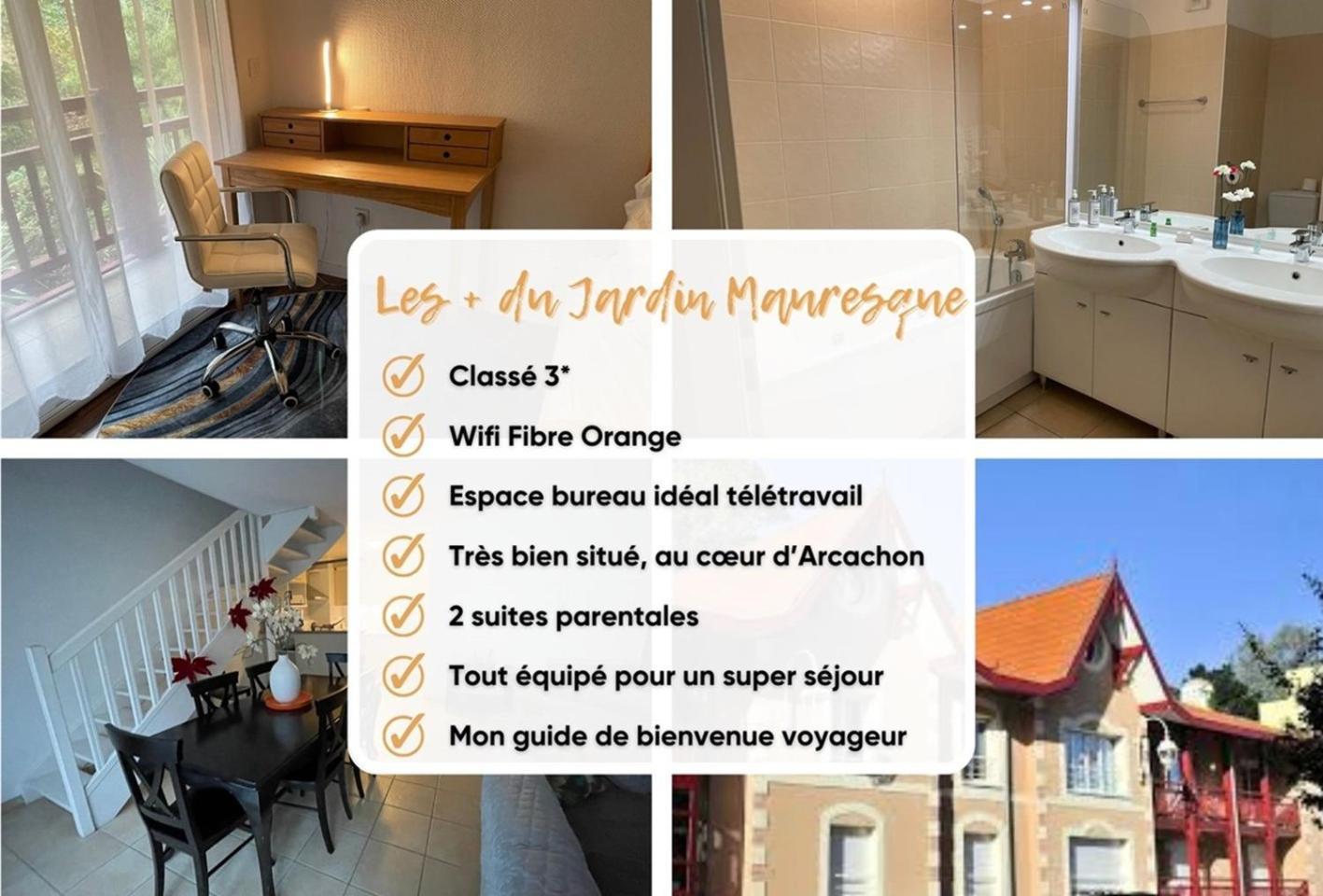 Superbe appartement en hyper centre, proche plage Arcachon Buitenkant foto